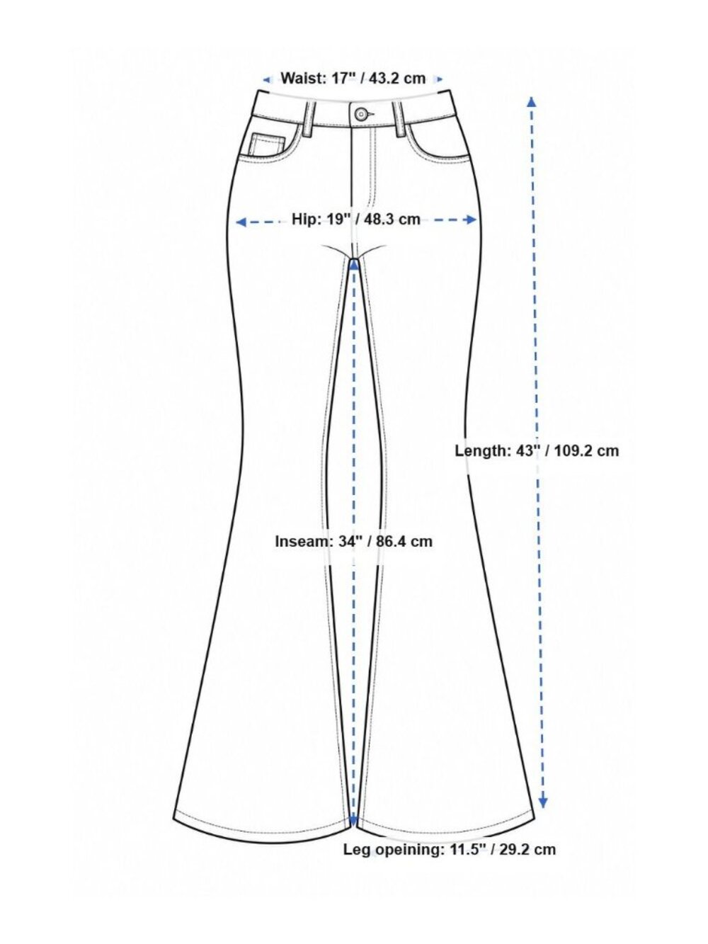 Y2K PAIGE Premium Denim ROBERTSON Mid-Rise Blue Flare Jeans Sz 30 - Made In USA - Picture 9 of 9